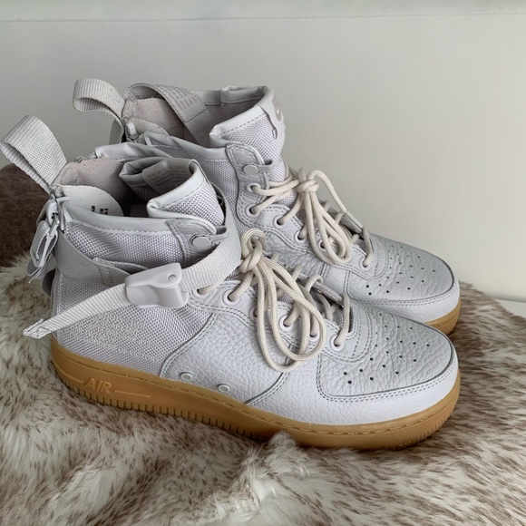 nike sf air force 1 mid vast grey